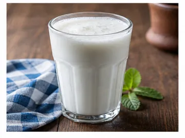 Köpüklü ayran bardağı